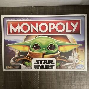 Monopoly Star Wars The Mandalorian Baby Yoda Board Game Hasbro Gaming